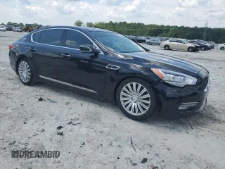 2015 Kia K900 Premium z VIN KNALU4D41F6027488, wystawiony jako Copart lot #65242944 z przebiegiem 102 747 mil mil oraz Szkody całkowita. Historia ofert i sprzedaży dostępna na DreamBid. Obrazek 4.