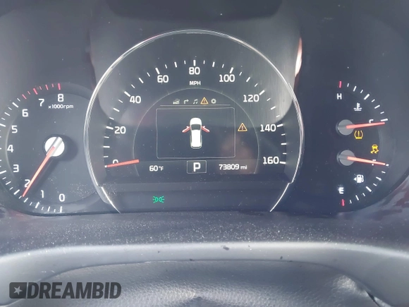2016 Kia Sorento SXL with VIN 5XYPK4A19GG089000, listed as a IAAI auction lot 41726853 with 73,809 mi miles. Bid and sale history available at carsss.com. Image 7.