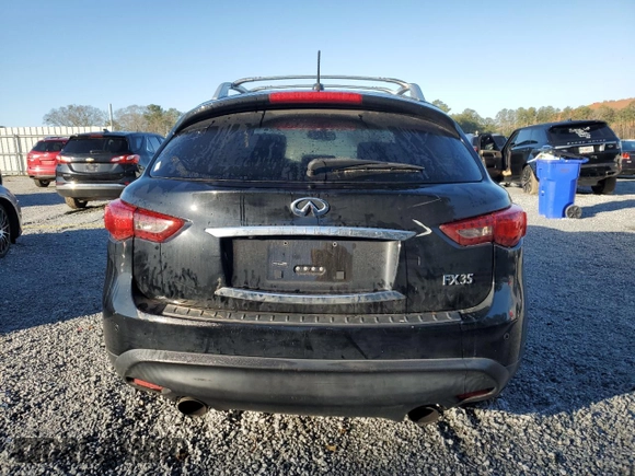 2010 Infiniti FX with VIN JN8AS1MU0AM800328, listed as a Copart auction lot 46993445 with 201,409 mi miles and Salvage title. Bid and sale history available at DreamBid. Image 6.