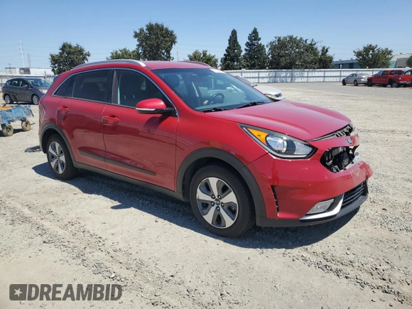 2018 Kia Niro EX with VIN KNDCC3LC7J5126758, listed as a Copart auction lot 63329674 with 74,363 mi miles and Salvage Title. Bid and sale history available at DreamBid. Image 4.