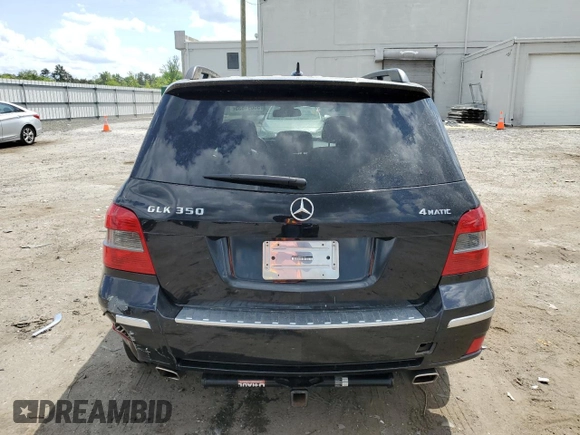 2011 Mercedes-Benz GLK 350 with VIN WDCGG8HB8BF647061, listed as a Copart auction lot 55091635 with 146,691 mi miles and Salvage Title. Bid and sale history available at DreamBid. Image 6.