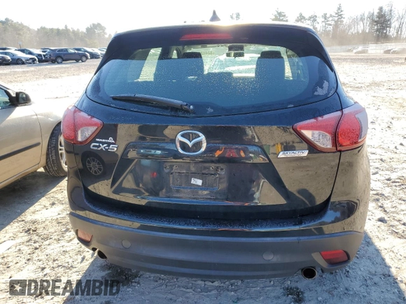 2016 Mazda CX-5 Sport with VIN JM3KE2BE1G0629430, listed as a Copart auction lot 82442654 with 130,289 mi miles and Salvage Title. Bid and sale history available at DreamBid. Image 6.