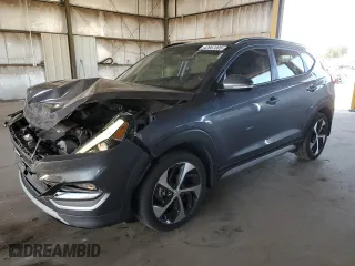 2018 Hyundai Tucson Value with VIN KM8J33A23JU823248, listed as a Copart auction lot 42967005 with 107,295 mi miles and Salvage Title. Bid and sale history available at carsss.com. Image 1.