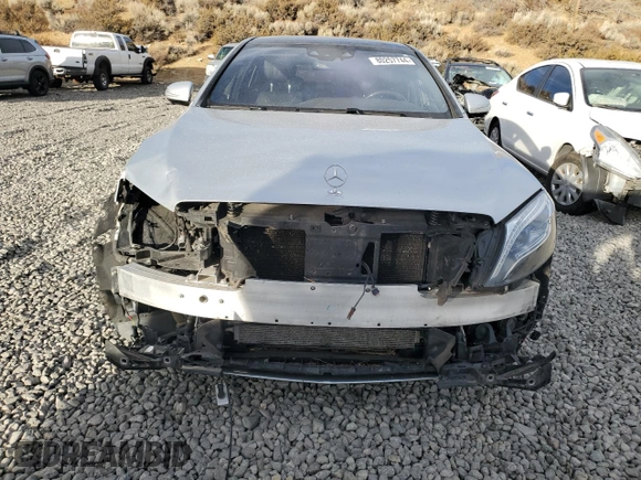 2017 Mercedes-Benz S 550e with VIN WDDUG6DB2HA299840, listed as a Copart auction lot 80257744 with 124,611 mi miles and Salvage Title. Bid and sale history available at DreamBid. Image 5.