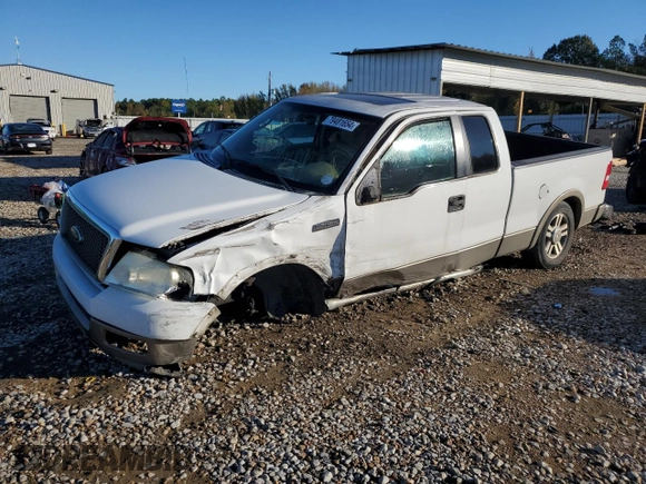 2005 Ford F-150 XLT with VIN 1FTPX12525NA57500, listed as a Copart auction lot 79481654 with 258,555 mi miles and Salvage Title. Bid and sale history available at carsss.com. Image 1.