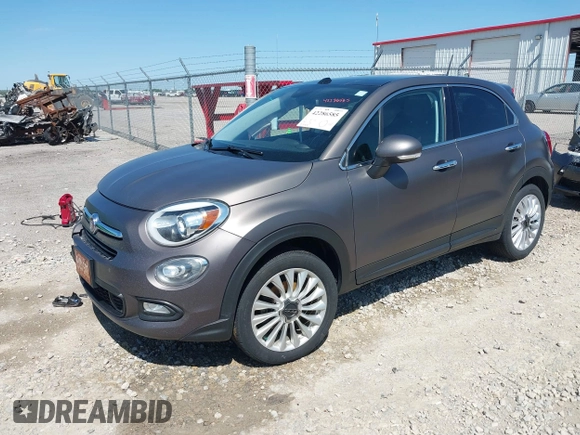 2016 FIAT 500X Lounge with VIN ZFBCFYDT0GP338194, listed as a IAAI auction lot 42286585 with Not provided miles and . Bid and sale history available at DreamBid. Image 17.