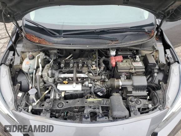 2021 Nissan Versa S with VIN 3N1CN8DVXML809648, listed as a Copart auction lot 58293085 with 62,622 mi miles and Salvage title. Bid and sale history available at DreamBid. Image 11.