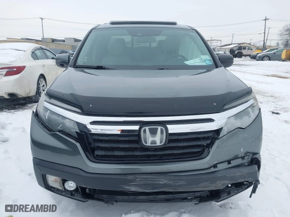 2017 Honda Ridgeline RTL-E with VIN 5FPYK3F78HB012520, listed as a IAAI auction lot 41551255 with 44,270 mi miles. Bid and sale history available at carsss.com. Image 12.