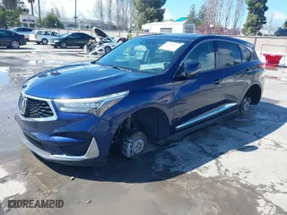 2019 Acura RDX w/Technology Pkg with VIN 5J8TC1H5XKL011164, listed as a IAAI auction lot 41783237 with 1 mi miles. Bid and sale history available at carsss.com. Image 2.