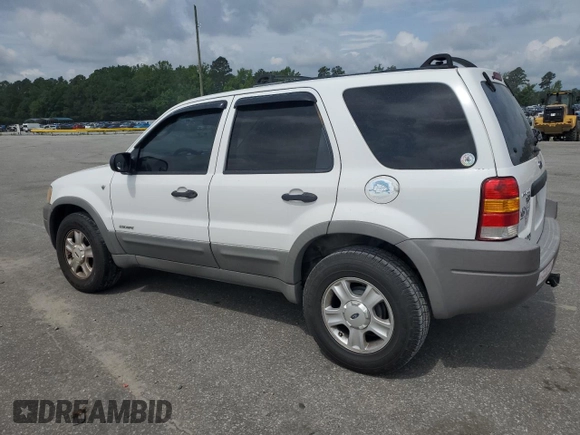 2002 Ford Escape XLT Choice with VIN 1FMYU04172KA40489, listed as a Copart auction lot 58437165 with 212,793 mi miles and Salvage title. Bid and sale history available at DreamBid. Image 2.