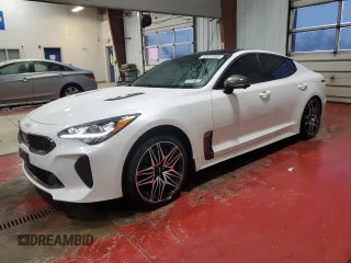 2022 Kia Stinger GT2 with VIN KNAE55LC8N6106126, listed as a Copart auction lot 42525165 with 49,829 mi miles and Salvage Title. Bid and sale history available at DreamBid. Image 1.
