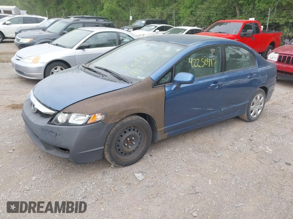 2010 Honda Civic LX with VIN 19XFA1F5XAE085390, listed as a IAAI auction lot 42250417 with 140,257 mi miles and . Bid and sale history available at DreamBid. Image 2.