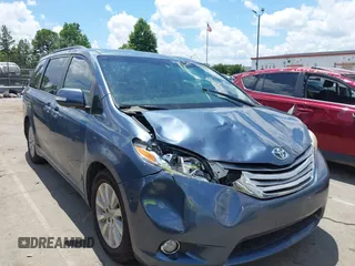 2015 Toyota Sienna XLE with VIN 5TDYK3DCXFS637048, listed as a IAAI auction lot 42533938 with 184,691 mi miles and . Bid and sale history available at DreamBid. Image 1.
