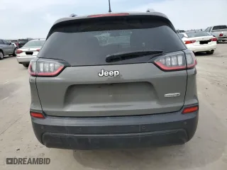 2019 Jeep Cherokee Latitude Plus with VIN 1C4PJLLBXKD466220, listed as a Copart auction lot 48187795 with 76,507 mi miles and Salvage Title. Bid and sale history available at carsss.com. Image 6.