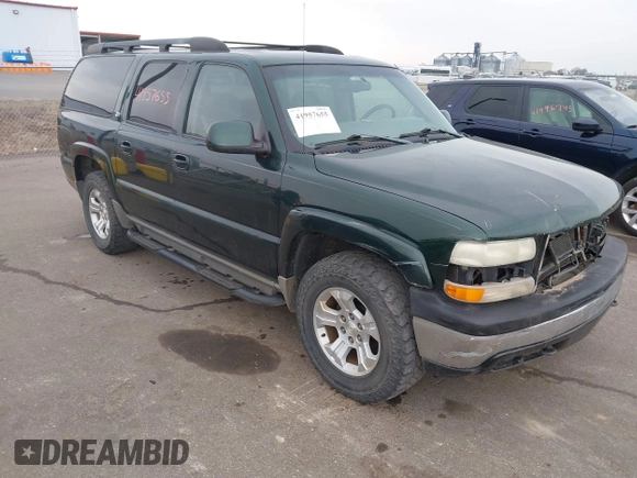 2001 Chevrolet Suburban LT with VIN 3GNFK16T71G245894, listed as a IAAI auction lot 41957655 with 0 mi miles. Bid and sale history available at carsss.com. Image 1.
