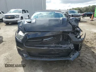2015 Ford Mustang GT Premium with VIN 1FATP8FF8F5402773, listed as a Copart auction lot 46169535 with 80,822 mi miles and Salvage title. Bid and sale history available at DreamBid. Image 5.
