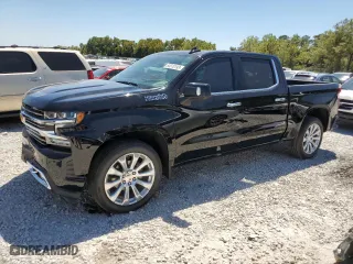 2021 Chevrolet Silverado 1500 High Country with VIN 3GCPWFED0MG326698, listed as a Copart auction lot 64510193 with 0 mi miles. Bid and sale history available at carsss.com. Image 1.