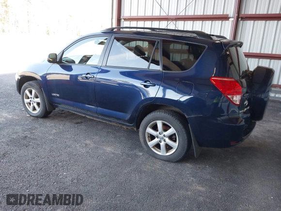 2007 Toyota RAV4 Limited with VIN JTMBK31V575016836, listed as a IAAI auction lot 42002463 with 210,329 mi miles. Bid and sale history available at carsss.com. Image 3.