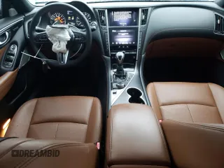 2023 Infiniti Q50 Sensory z VIN JN1EV7CP5PM511959, wystawiony jako Copart lot #70436554 z przebiegiem 26 063 mil mil oraz Czysty tytuł • Clean title. Historia ofert i sprzedaży dostępna na DreamBid. Obrazek 8.