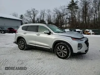 2019 Hyundai Santa Fe Ultimate with VIN 5NMS5CAD5KH002245, listed as a Copart auction lot 45110185 with 33,991 mi miles and Salvage Title. Bid and sale history available at carsss.com. Image 15.