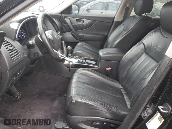 2014 Infiniti QX70 с VIN JN8CS1MWXEM412233, выставлен на аукционе Copart как лот 52859325 с пробегом 109 121 миль миль и Списание • Salvage title. История ставок и продаж доступна на DreamBid. Изображение 7.