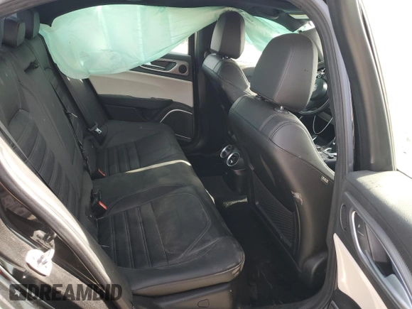 2020 Alfa Romeo Giulia Ti Sport z VIN ZARFANBN8L7638821, wystawiony jako Copart lot #49105635 z przebiegiem 41 052 mil mil oraz Szkody całkowita. Historia ofert i sprzedaży dostępna na DreamBid. Obrazek 11.