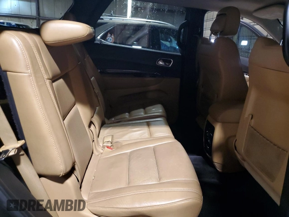 2011 Dodge Durango Citadel with VIN 1D4SE5GT4BC613797, listed as a Copart auction lot 54893175 with 196,840 mi miles and Salvage title. Bid and sale history available at DreamBid. Image 11.