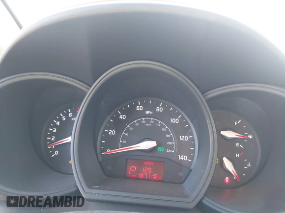 2016 Kia Rio LX with VIN KNADM4A32G6648191, listed as a IAAI auction lot 41925984 with 187,116 mi miles. Bid and sale history available at carsss.com. Image 7.