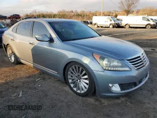 2015 Hyundai Equus Ultimate z VIN KMHGH4JH4FU093847, wystawiony jako Copart lot #83905174 z przebiegiem 57 499 mil mil oraz Szkoda całkowita • Salvage title. Historia ofert i sprzedaży dostępna na DreamBid. Obrazek 4.