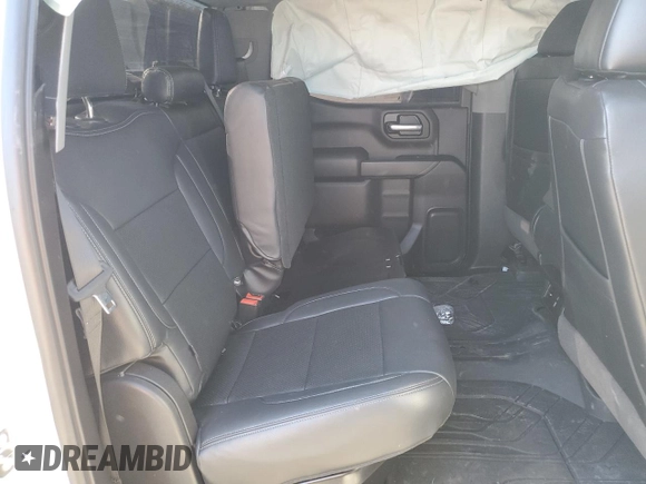 2024 Chevrolet Silverado 1500 Custom with VIN 3GCPABEK1RG316159, listed as a Copart auction lot 88814825 with 7,623 mi miles and Salvage Title. Bid and sale history available at DreamBid. Image 10.