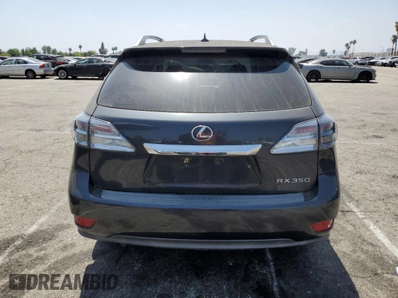 2011 Lexus RX 350 with VIN 2T2ZK1BA0BC043304, listed as a Copart auction lot 61614735 with 77,469 mi miles and Salvage title. Bid and sale history available at DreamBid. Image 6.