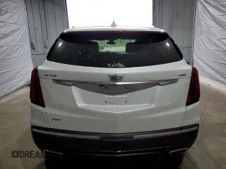 2022 Cadillac XT5 AWD Premium Luxury with VIN 1GYKNDRS1NZ108680, listed as a Copart auction lot 55729425 with 44,406 mi miles and Salvage title. Bid and sale history available at DreamBid. Image 6.