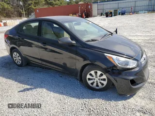 2017 Hyundai Accent SE with VIN KMHCT4AE6HU340758, listed as a Copart auction lot 47438905 with 168,237 mi miles and Salvage Title. Bid and sale history available at carsss.com. Image 4.