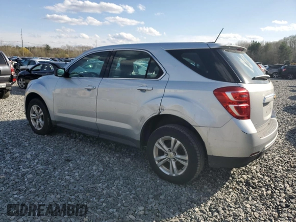 2016 Chevrolet Equinox LS with VIN 2GNFLEEK9G6350714, listed as a Copart auction lot 54274545 with 100,621 mi miles and Clean Title. Bid and sale history available at DreamBid. Image 2.
