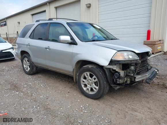 2005 Acura MDX Touring with VIN 2HNYD18685H555927, listed as a IAAI auction lot 41424785 with 381,209 mi miles. Bid and sale history available at carsss.com. Image 1.