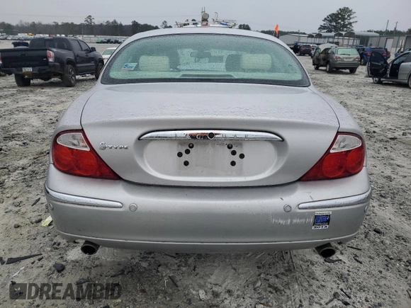 2003 Jaguar S-Type with VIN SAJEA01T83FM74129, listed as a Copart auction lot 45959495 with Not Provided miles and Salvage Title. Bid and sale history available at DreamBid. Image 6.