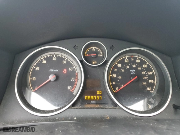 2008 Saturn Astra XE with VIN W08AR671885087150, listed as a Copart auction lot 43646985 with 68,037 mi miles and Clean Title. Bid and sale history available at carsss.com. Image 9.