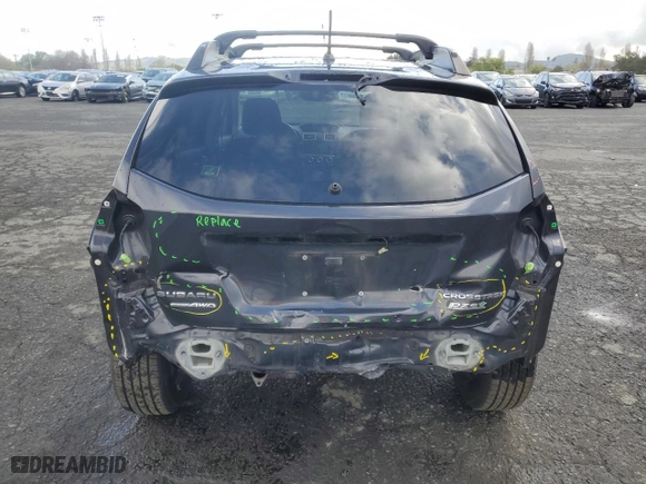 2016 Subaru Crosstrek Premium with VIN JF2GPABC1G8302305, listed as a Copart auction lot 51302485 with 56,809 mi miles and Salvage Title. Bid and sale history available at carsss.com. Image 6.