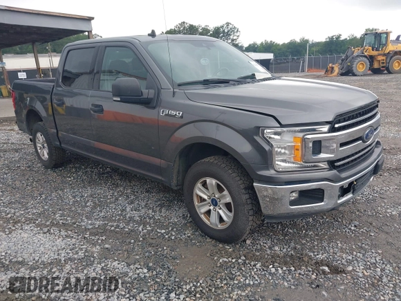 2019 Ford F-150 XL with VIN 1FTEW1C59KFD35078, listed as a IAAI auction lot 42340027 with 112,391 mi miles and . Bid and sale history available at DreamBid. Image 1.