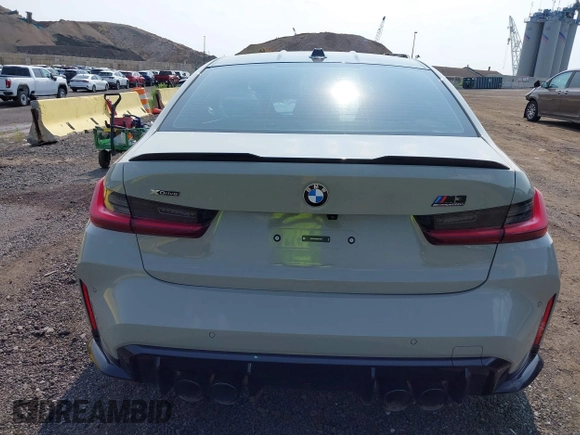 2024 BMW M3 Competition xDrive with VIN WBS43AY00RFS67290, listed as a IAAI auction lot 42329346 with 10,792 mi miles and . Bid and sale history available at DreamBid. Image 16.