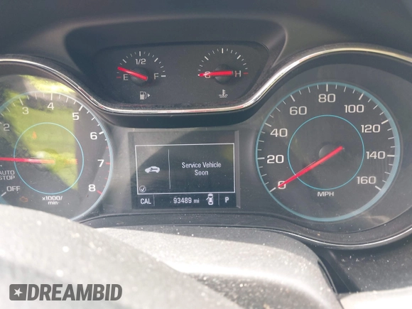2018 Chevrolet Cruze LS with VIN 1G1BC5SM3J7210719, listed as a IAAI auction lot 41787077 with 93,489 mi miles and . Bid and sale history available at DreamBid. Image 7.