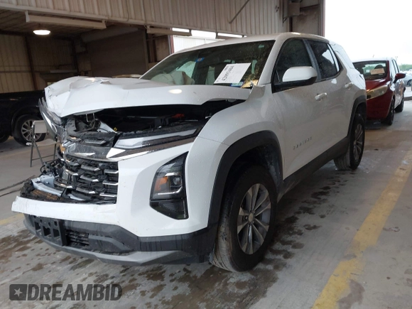 2025 Chevrolet Equinox FWD LT with VIN 3GNAXHEGXSL252341, listed as a IAAI auction lot 42093404 with 7,345 mi miles and . Bid and sale history available at DreamBid. Image 18.