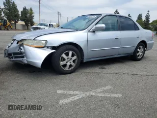2001 Honda Accord EX z VIN 1HGCG66791A093646, wystawiony jako Copart lot #59680235 z przebiegiem 214 206 mil mil oraz Szkoda całkowita • Salvage title. Historia ofert i sprzedaży dostępna na DreamBid. Obrazek 1.