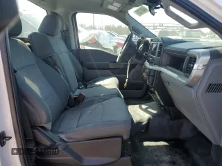 2022 Ford F-150 XL with VIN 1FTMF1CB7NKD93655, listed as a Copart auction lot 44081205 with 90,463 mi miles and Salvage Title. Bid and sale history available at carsss.com. Image 10.