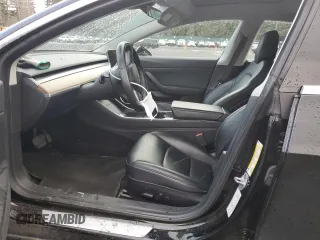 2019 Tesla Model 3 Mid Range with VIN 5YJ3E1EAXKF305080, listed as a Copart auction lot 49899965 with 88,607 mi miles and Salvage Title. Bid and sale history available at DreamBid. Image 7.
