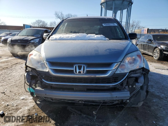 2010 Honda CR-V EX with VIN 3CZRE4H56AG702864, listed as a Copart auction lot 45662735 with 153,042 mi miles and Salvage Title. Bid and sale history available at carsss.com. Image 5.