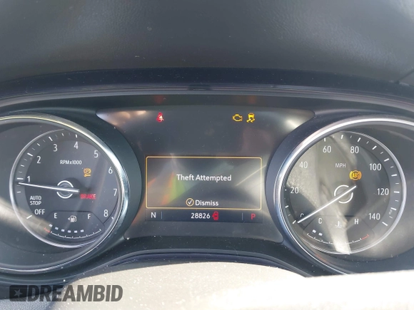 2023 Buick Encore GX Essence with VIN KL4MMFSL4PB075096, listed as a IAAI auction lot 42557102 with 28,826 mi miles and . Bid and sale history available at DreamBid. Image 7.
