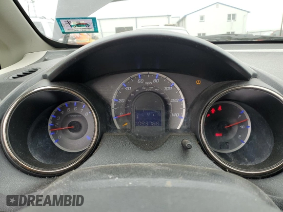 2013 Honda Fit Sport with VIN JHMGE8H55DC039541, listed as a Copart auction lot 52315935 with 93,768 mi miles and Clean Title. Bid and sale history available at carsss.com. Image 9.