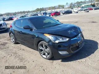 2017 Hyundai Veloster Value Edition with VIN KMHTC6AD1HU322803, listed as a IAAI auction lot 41774942 with 148,574 mi miles. Bid and sale history available at carsss.com. Image 1.