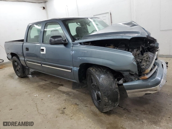 2007 Chevrolet Silverado 1500 Classic LS with VIN 2GCEC13V371143887, listed as a Copart auction lot 65614254 with 219,405 mi miles and Salvage Title. Bid and sale history available at carsss.com. Image 4.